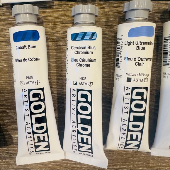 20 Tubes of Golden Heavy Body Acrylic Paint. Brand New - Picture 6 of 7